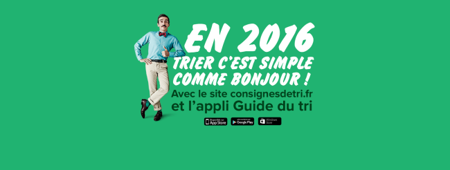 informations site et application guide du tri