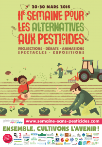 affiche informations semaine alternatives pesticides